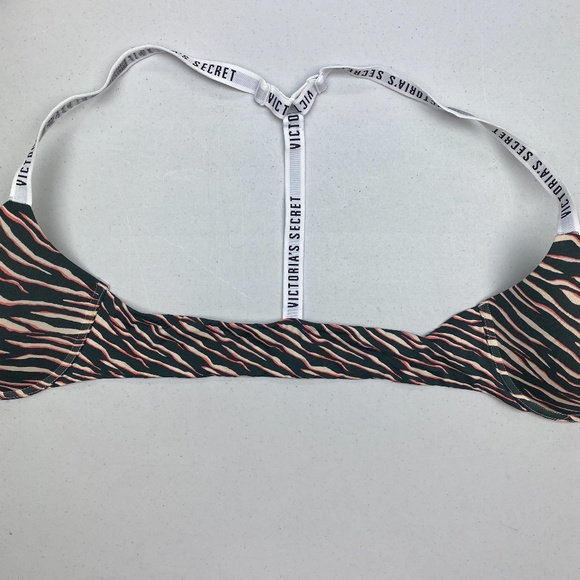 VS BLK/TAN T-shirt Lightly Lined Demi, 34C. *P1029 - Picture 8 of 8